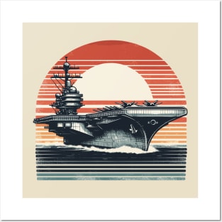 Aircraft carrier Posters and Art